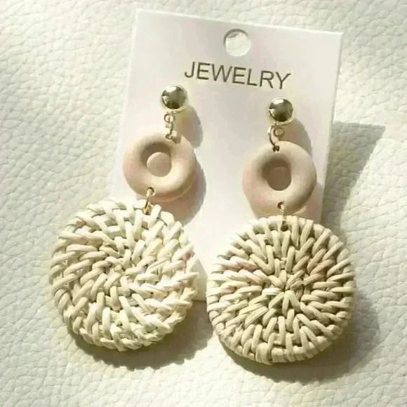 Jewelry - Rattan Dangle Earrings